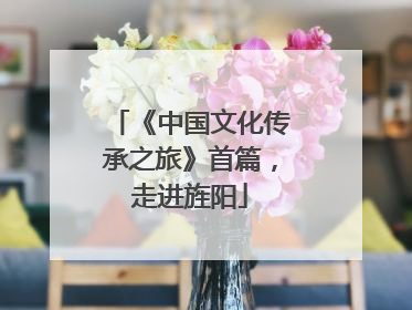 《中国文化传承之旅》首篇，走进旌阳