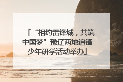 “相约雷锋城，共筑中国梦”豫辽两地追锋少年研学活动举办