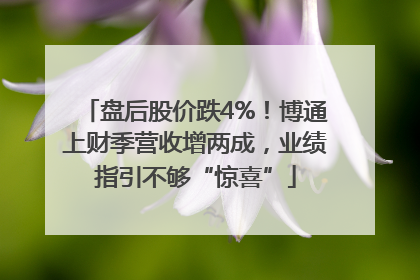盘后股价跌4%！博通上财季营收增两成，业绩指引不够“惊喜”