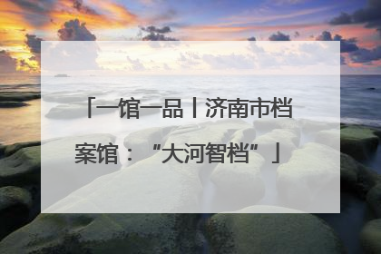 一馆一品丨济南市档案馆：“大河智档”