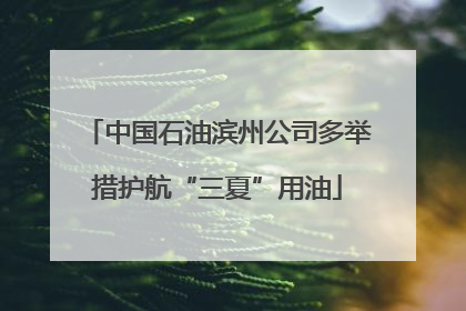 中国石油滨州公司多举措护航“三夏”用油