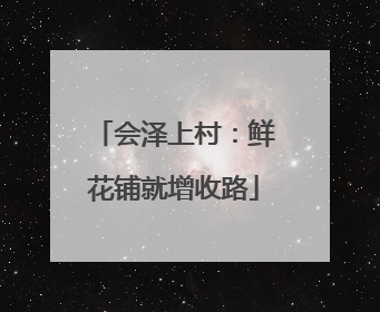 会泽上村：鲜花铺就增收路