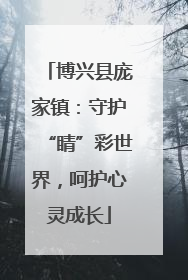 博兴县庞家镇：守护“睛”彩世界，呵护心灵成长