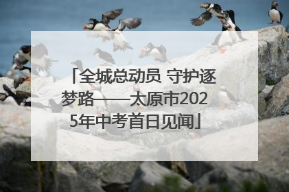 全城总动员 守护逐梦路——太原市2025年中考首日见闻