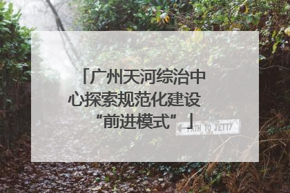 广州天河综治中心探索规范化建设“前进模式”