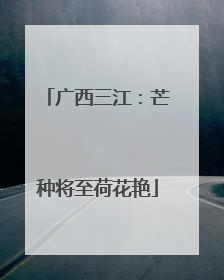广西三江：芒种将至荷花艳