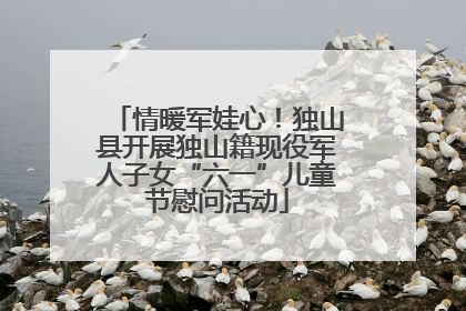 情暖军娃心！独山县开展独山籍现役军人子女“六一”儿童节慰问活动