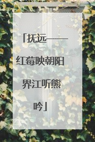 抚远——红莓映朝阳 界江听熊吟