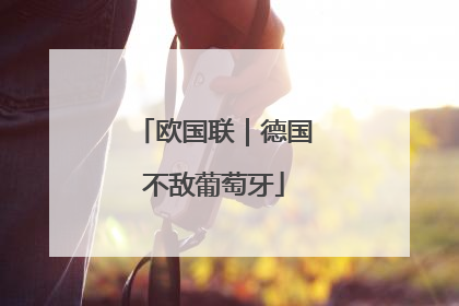 欧国联｜德国不敌葡萄牙