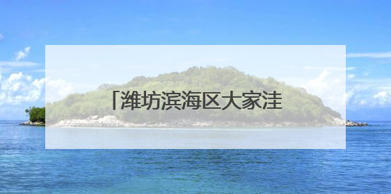 潍坊滨海区大家洼街道以“红色物业”赋能民生服务