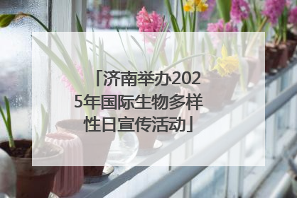 济南举办2025年国际生物多样性日宣传活动