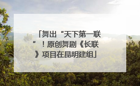舞出“天下第一联”！原创舞剧《长联》项目在昆明建组