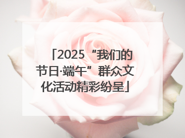 2025“我们的节日·端午”群众文化活动精彩纷呈