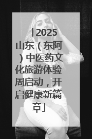 2025山东（东阿）中医药文化旅游体验周启动，开启健康新篇章